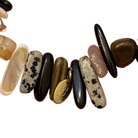 BPD Semi Precious Stone Stretchy Bracelet - Picture 8 of 8